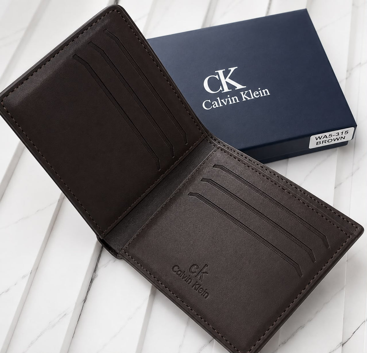 Calvin Klein wallet with box & bag