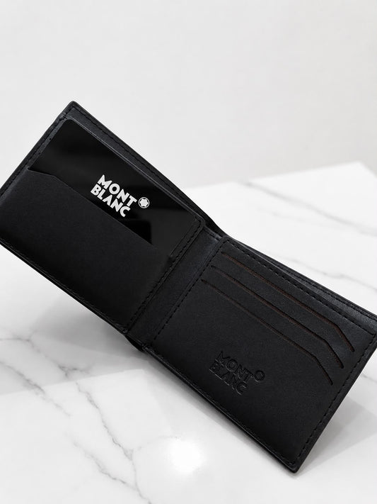 Mont Blanc Wallet - With Box & Bag
