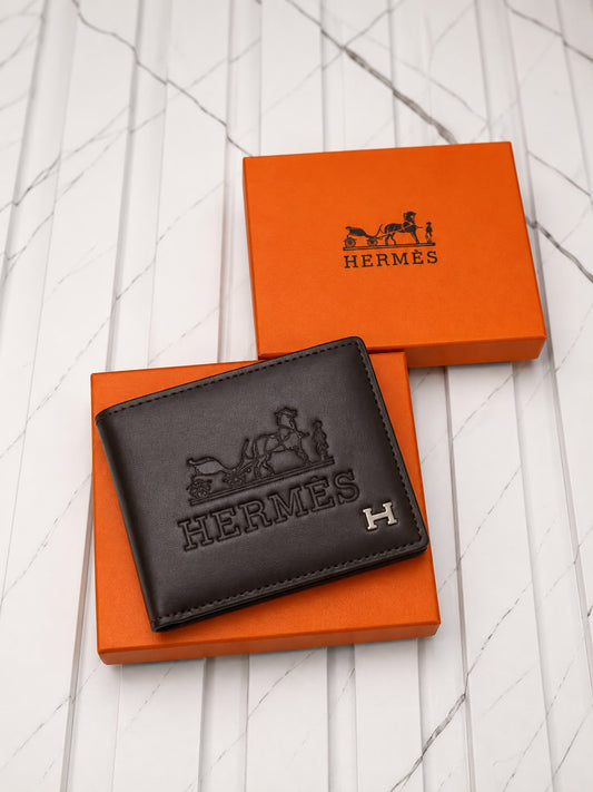 Hermès wallet with box & bag