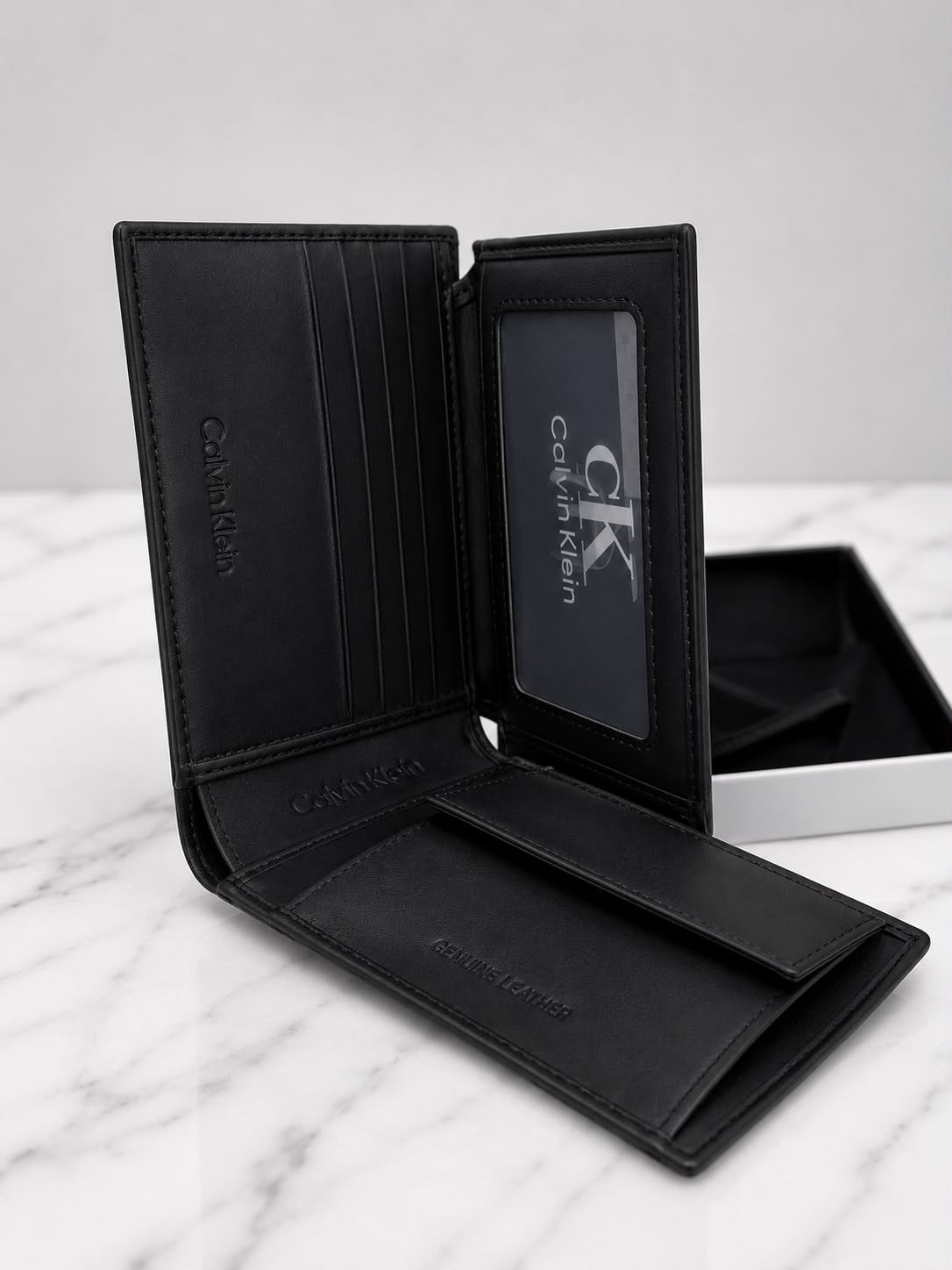 Calvin Klein Wallet - With Box & Bag
