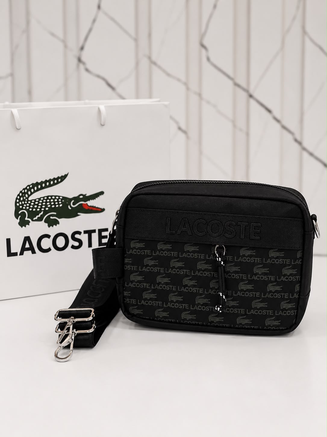 Lacoste Handbag with box&bag